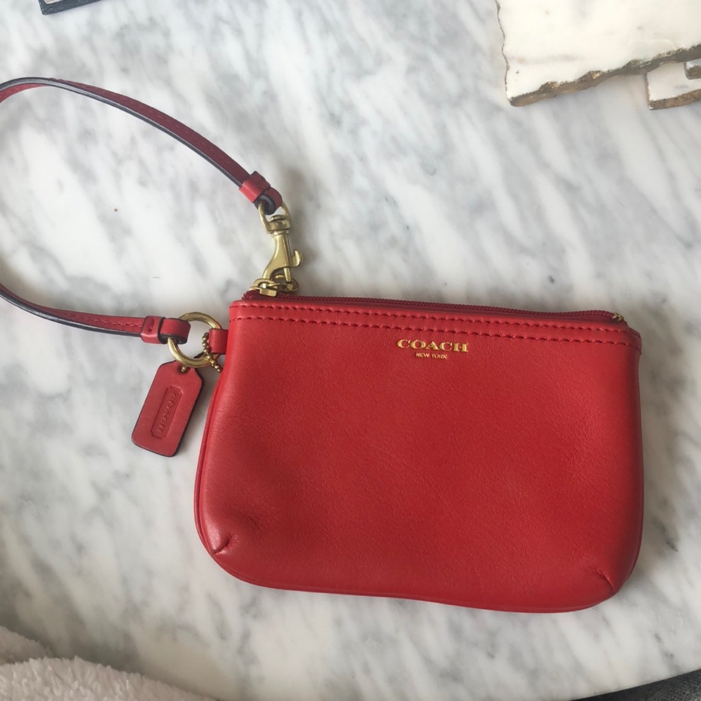 Coach wristlet wallet